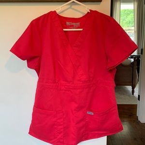 Greys anatomy size medium v neck woman’s scrub top. Excellent condition